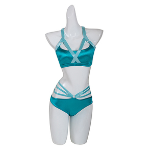 Vente chaude Satin <span class=keywords><strong>Tissu</strong></span> Dames Sexy Soutien-Gorge Top Workout Fitness Vêtements Plus La Taille Léopard Cosplay Taille Basse Pantalon <span class=keywords><strong>Pole</strong></span> <span class=keywords><strong>Dance</strong></span> Wear - Product Image 6