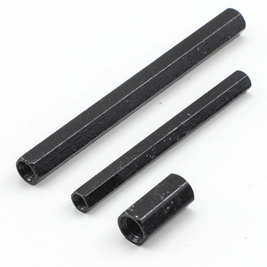 High Quality Black Zinc Plated Carbon Steel Female Threaded Hex <b>Standoff</b> M3 M5 M6 Pillar Hex <b>Standoff</b> Spacer - Product Image 3