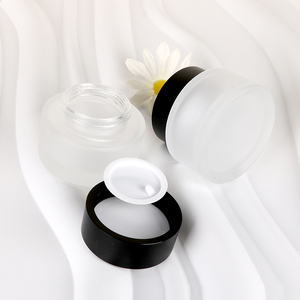 Luxury Frosted <b>Glass</b> Bottle <b>Glass</b> Bottle Customized Essential Oil Bottle For Cosmetics <b>Container</b> Empty With Rubber Dropper - Product Image 2