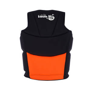 <span class=keywords><strong>Gilet</strong></span> de sauvetage adulte certifié CE, haute flottabilité, bicolore, fin, en néoprène et mousse PVC - Product Image 2