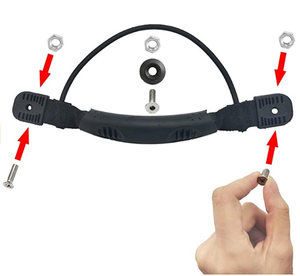 1 Paquete de Asas de Transporte para Kayak Individual con Cordón de Tracción en Forma de T y Ojos de Anclaje, Kit de Tapones de Drenaje para Kayak, Canoa, Bote - Product Image 2