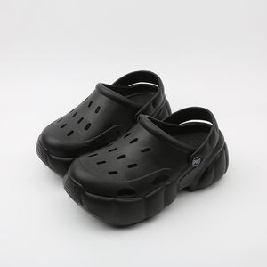 Sandal wanita musim panas uniseks, sandal selop karet busa <span class=keywords><strong>EVA</strong></span> ringan model baru, sandal bakiak blok kayu lembut, pantai rumah musim gugur - Product Image 5