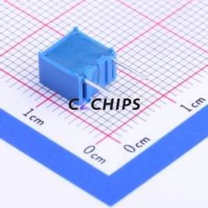 Resistencia Ajustable/Potenciómetro 3362W-1-104LF, Componente de Orificio Pasante (THT)-3P, Resistencia de 7x6.6mm, 100kOhm, 10%, 500mW, 100ppm ℃ - Product Image 2