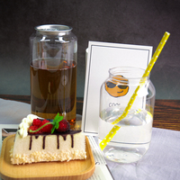 Gobelet en plastique transparent personnalisé avec logo, avec couvercle, pour bubble tea, café froid, boissons