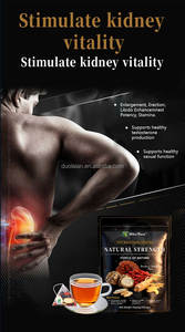 C104 Tè alle Erbe Naturale per Energia e Resistenza Maschile, Pre-Allenamento con Maca e Ginseng, Etichetta Privata OEM ODM all'Ingrosso - Product Image 2