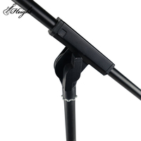 Support de microphone réglable avec base robuste, trépied de microphone en métal stable pour studio et scène