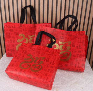 Tùy chỉnh Thời trang Tote Túi Logo nhiều lớp <span class=keywords><strong>PP</strong></span> dệt dây kéo đóng cửa không thấm nước kích thước lớn Quà Tặng sử dụng hàng ngày không dệt Polypropylene Túi - Product Image 5