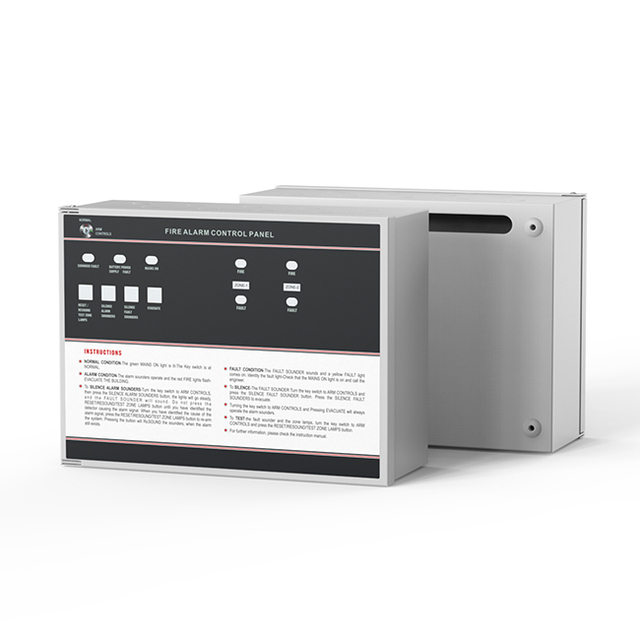 New Launch Mini CP100 2 Zone 4 Zone 8 Zone Conventional FACP Fire Alarm Control Panel Systems