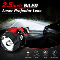 VAHID V4 Lentilles de projecteur Bi-LED haute puissance pour voiture, phares LED H4 H7 H11, lentille de projecteur Bi-LED pour voiture, double laser