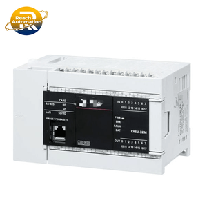 FX5U-32MT-ESS 一体化 PLC 控制器 电源 CPU I/O 适用于三菱工业控制 PLC 编程 Modbus - Product Image 1