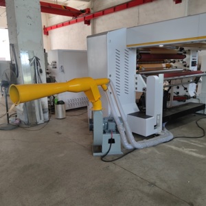 Machine de rembobinage de découpeuse de carton de papier d'aluminium de refendage de rouleau jumbo de déroulement hydraulique sans arbre HJKS-2000 - Product Image 2