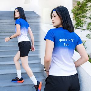 T-shirt de sport à manches courtes de marque privée avec tissu doux au toucher pour une tenue active quotidienne et des séances de gymnastique - Product Image 3