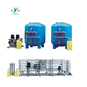 Mesin perawatan air Ro otomatis, 50 T/H 50 M5 Desalinator untuk mengubah air garam ke Osmosis terbalik untuk industri