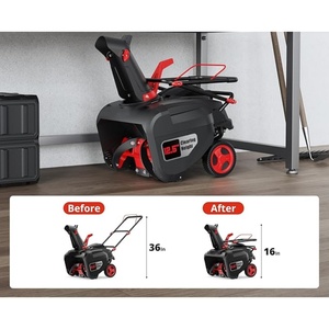 Souffleuse à neige professionnelle puissante, moteur sans balais, souffleuse à neige sans fil, pelle à neige électrique, adaptée au jardin - Product Image 6