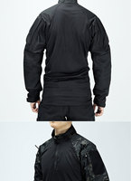 Nouveau Pionnier Uniforme Tactique Camouflage Frog Homme Résistant à l'Usure Respirant Manches Longues pour Entraînement Extérieur