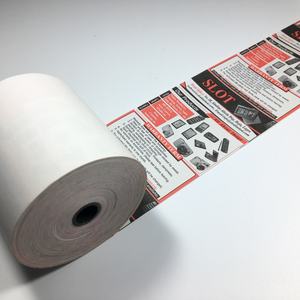 Papier thermique monocouche UNIFON en rouleau, directement de l'usine, 80x80mm pour caisse enregistreuse, reçu de caissier, POS, distributeur automatique, machine bancaire - Product Image 2