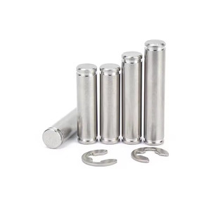 Goupille à fourche rainurée sans tête en acier inoxydable 304 316 avec - Product Image 1