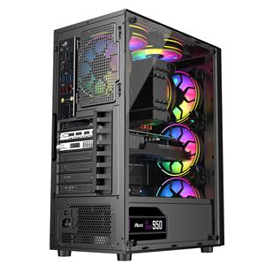 Boîtier PC <span class=keywords><strong>Gamer</strong></span> Moderne 2026 le Plus Vendu, Personnalisable, USB 3.0, Châssis ATX pour Ordinateur de Bureau, Idéal pour le Gaming et les Applications Professionnelles - Product Image 5