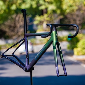 שלדת אופני כביש מקרבון BeeBIKE Toray T800/Mitsubishi M46 700C עם ניתוב כבלים פנימי מלא, בלמי דיסק PF30 - Product Image 4