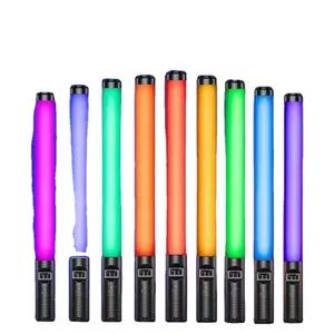 thanh đèn led di động Suppliers-Đèn LED RGB Chụp Ảnh Nhiều Màu Cầm Tay Di Động Fill Light Stick Nhiếp Ảnh Đèn Led Trực Tiếp