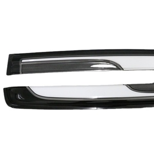 Pare-soleil de porte de luxe pour Hilux Vigo – Protection et décorations – Noir foncé/transparent - Product Image 5