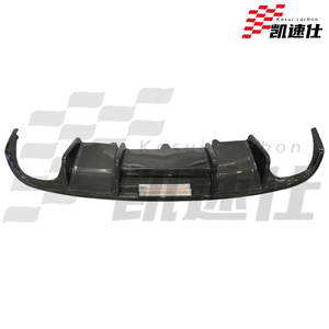 Diffuseur en fibre de carbone de style A4 S4 KB pour <span class=keywords><strong>Audi</strong></span> B8.5, diffuseur arrière, lèvre arrière, 2012-2015, lèvre de pare-chocs arrière, neuf, <span class=keywords><strong>prix</strong></span> d'usine - Product Image 2