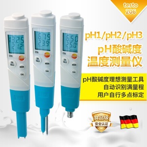 Testo 206 Ph1 Ph-mètre 0 à 14 Ph, précision 0,02, sonde NTC pour test de liquides - Product Image 4