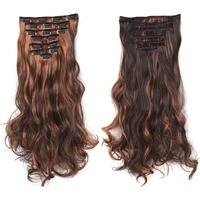 Extensions à clips en cheveux humains vierges Remy européens doublement étirés de haute qualité, pointes épaisses, couleurs personnalisées OEM