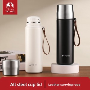 Taza de Té con Aislamiento al Vacío <span class=keywords><strong>Tomic</strong></span> Temeike, Separación de Agua, Revestimiento Interior de Acero Inoxidable 316, Diseño Moderno y Minimalista para Hombres y Mujeres - Product Image 2