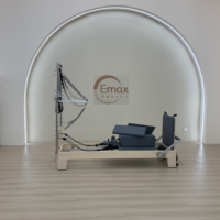 Machine d'entraînement de Pilates de conception compacte de lit de réformateur de Pilates en bois pour l'usage de maison et de club