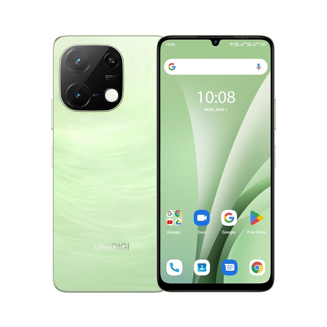 Latest UMIDIGI G9C 4G Face Unlock Smart Phone 6GB+128GB 6.75 Inch Android 14 Dual Sim Global Mobile Phone