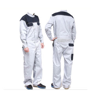 반대로 정체되는 방연제 작업복 면 내화성이 있는 용접 작업복 fr 의류 - Product Image 4