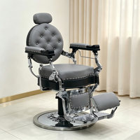 Mobilier de salon sur mesure, nouveau design, chaise de barbier hydraulique pour coiffeur