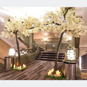 10ft Indoor Kersenbloesem Boom Bruiloft Kunstmatige White Cherry Blossom Tree Bogen Voor Verkoop