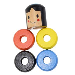 Giocattolo Magico in Legno Infrangibile, Oggetto di Scena per Trucchi di Magia, Daruma Immortale - Product Image 6