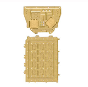 ตัวป้องกันแบตเตอรี่แผ่นกันลื่นตัวป้องกันมอเตอร์สำหรับ2024 2025 Changan uniz ฝาครอบเครื่องยนต์อุปกรณ์เสริมชุดใต้ตัวถัง - Product Image 1