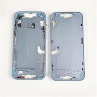 Plaque de lunette de cadre moyen pour iPhone 16 15 15 Pro Max 14 Plus téléphone portable boîtier de châssis moyen assemblage pièces de rechange