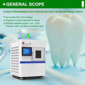 Impresora 3D de Metal para Uso Dental y Médico, Impresión de Coronas, Puentes e Implantes en Acero Inoxidable, CoCr y Aleación de Titanio, Piezas Dentales RTP - Product Image 4