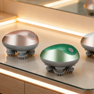 Massaggiatore per Cuoio Capelluto Senza Fili, Macchina per Pulizia Profonda, Spazzola per Lavaggio Capelli, Massaggiatore per Cuoio Capelluto per il Bagno - Product Image 1