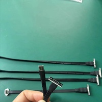 Adaptateur Eternalstar Slim USB 3.1 Type C Femelle à Montage sur Panneau avec Vis de Verrouillage vers USB Micro Mâle Angulaire