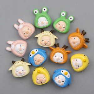 Couleur chaude mignon Jenny pig série tête animal dessin animé <span class=keywords><strong>japonais</strong></span> et coréen créatif boucle magnétique aimant de réfrigérateur - Product Image 2