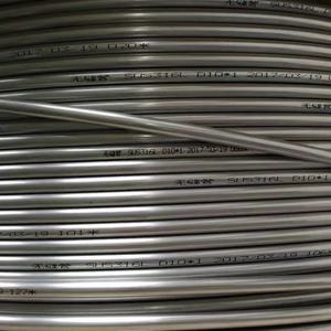 1/4 дюймов <span class=keywords><strong>ASTM</strong></span> <span class=keywords><strong>A269</strong></span> SS316L круглая бесшовная труба из нержавеющей стали для системы газа и жидкости - Product Image 3