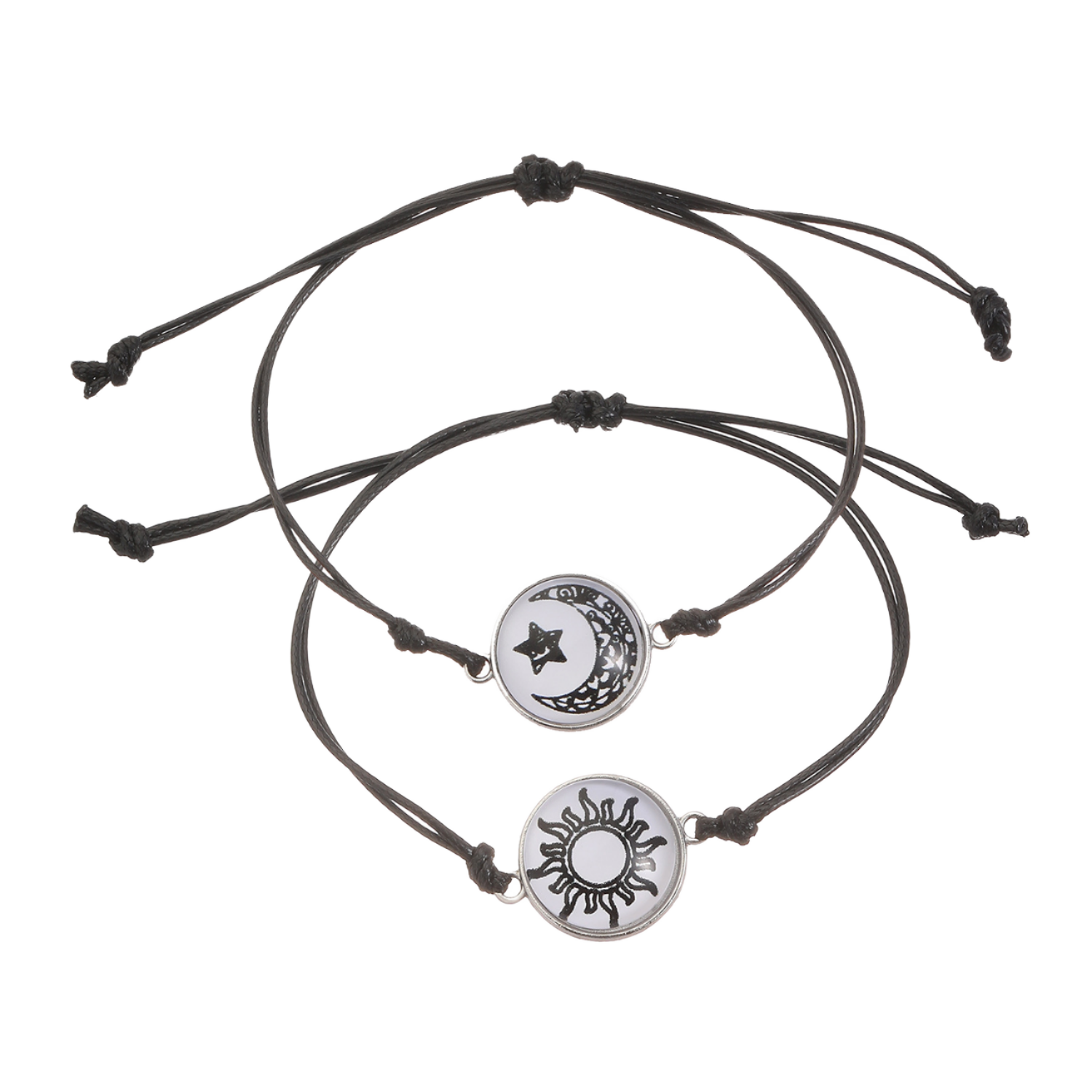 sun and moon bracelet long distance