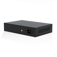 Pabrik oem odm 4 + 2 port 10/100Mbps keamanan POE 48V beralih beberapa port Ethernet