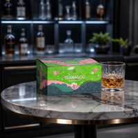 Ensemble de thé en porcelaine rose écologique 7 pièces avec cuillère en bambou, bol Chawan et logo personnalisé – Coffret cadeau pour usine