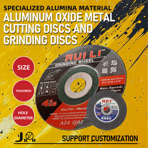 Disco da Taglio Abrasivo Super Sottile <span class=keywords><strong>NRT</strong></span> di Alta Qualità 4 Pollici 105x1.2x16 per Taglio di Barre d'Acciaio - Product Image 4