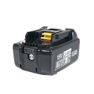 Para paquetes de baterías de litio <span class=keywords><strong>Makita</strong></span> de 18 V BL1860B, paquete de baterías recargables de 6.0 Ah, compatible con <span class=keywords><strong>Makita</strong></span> BL1850 BL1840 BL1830 - Product Image 3