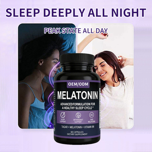 Cápsulas de Melatonina Pura 500mg, Grado Alimenticio, Vitaminas Naturales, Apoyo para el Sueño, Suplementos Herbales para Adultos, Salud Articular y de la Piel - Product Image 3