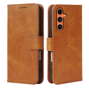 เคสหนังกระเป๋าเงินแบบย้อนยุคสำหรับ sansumg Galaxy <span class=keywords><strong>A04</strong></span> A73 A53 A23E A13 A03พร้อมแม่เหล็ก <span class=keywords><strong>NFC</strong></span> ขาตั้งกระเป๋าเงินเคสฝาพับ - Product Image 1