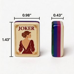 Nouvel ensemble de Mahjong américain de luxe créatif 2026 en stock, 160 tuiles, design <span class=keywords><strong>Tour</strong></span> <span class=keywords><strong>Eiffel</strong></span> et Arc de Triomphe, portable - Product Image 6